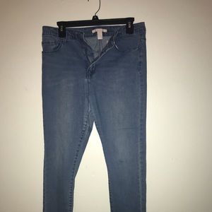 Forever 21 High Rise Skinny Jeans